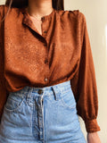 Camicia a fantasia cangiante