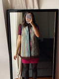 Gilet colorato zigzag