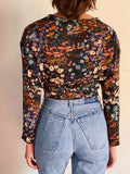 PRE ORDINE • Wrap top margherite e nontiscordardimé