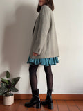 Blazer pied de poule azzurro