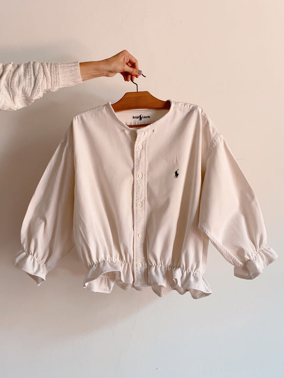 Camicia Gilbi bianco panna di Ralph Lauren taglia unica