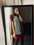Gilet colorato zigzag