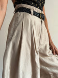 Bermuda beige seta