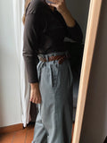 Pantalone maschile di cotone grigio