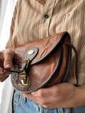 Borsa a tracolla cuoio