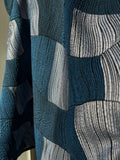 Pantaloncino jacquard blu