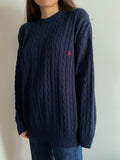 Maglione blu Ralph Lauren