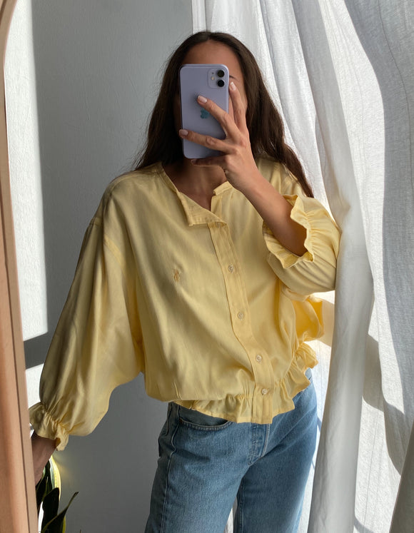 Camicia Gilbi di Ralph Lauren giallina