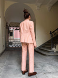 Completo rosa blazer + pantalone