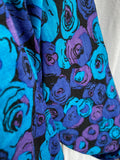 Cardigan rose blu e viola