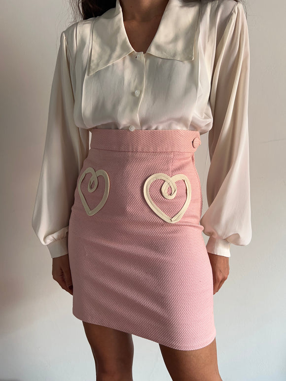 Gonna rosa Moschino