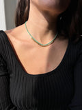 Collana ciondoli a goccia turchese
