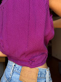 PRE ORDINE • Camicia Abbraccio mini pois