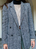 Blazer spigato doppio petto