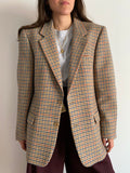 Blazer maschile a quadretti