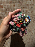 Scrunchie fiori colorati