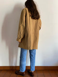 Parka color biscotto
