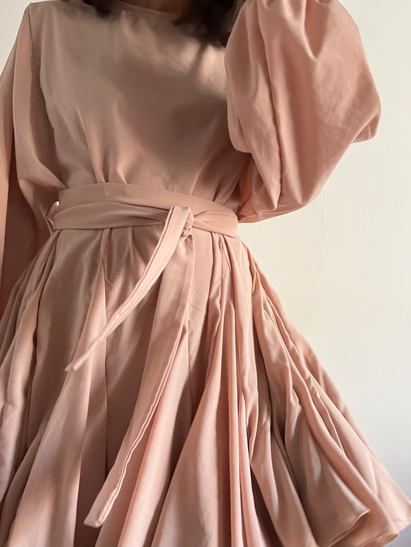 PRE ORDINE • Abito con cintura nude n.2