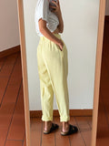 Pantaloni stock Benetton • giallini