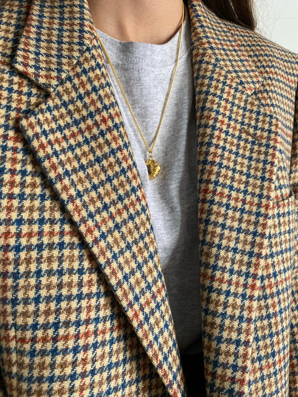 Blazer maschile a quadretti