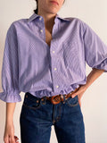 Camicia Gilbi vichy viola