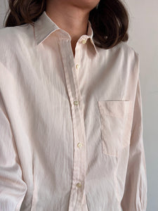 Camicia Brooksfield righine rosa