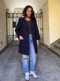 Soprabito blu scuro