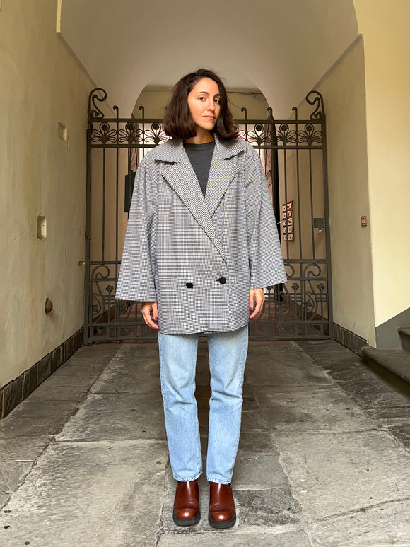 Blazer vichy Luisa Spagnoli