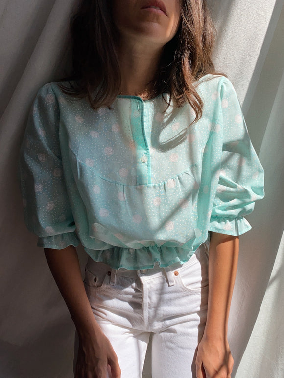 Camicia Gilbi verde acqua