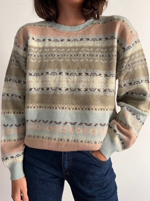 Maglione colori pastello