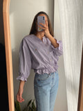 Camicia Gilbi di Ralph Lauren lilla