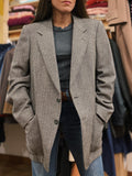 Blazer maschile spigato