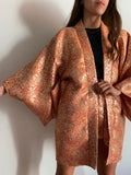 PRE ORDINE • Kimono dorato damascato