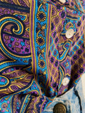 Camicia indiana viola