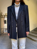 Blazer nero doppio petto