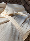 PRE ORDINE • Abito lungo con cintura crepe burro