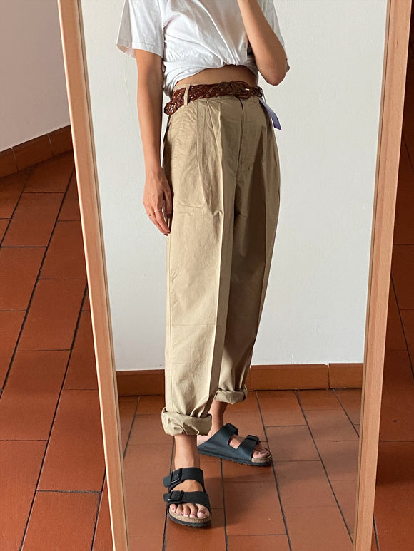 Pantaloni stock Benetton • beige