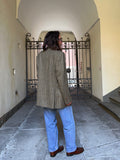 Blazer maschile quasi gessato