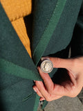 Blazer verde bottiglia Luisa Spagnoli