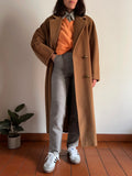 Cappotto cammello