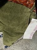 Pantaloni velluto a costine verdi