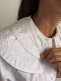 Camicia bianca con doppio colletto