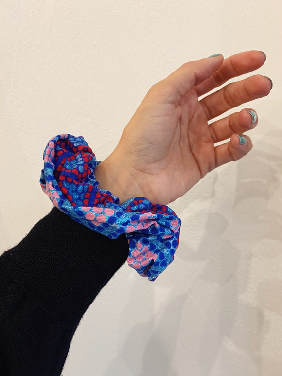 Scrunchie glitter colorato