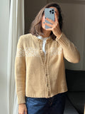 Cardigan beige inverno