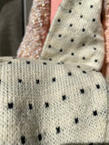 Maglione giapponese con colletto e fiocco