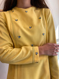 Abito giallo con fiorellini
