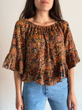 Camicetta indiana off shoulders