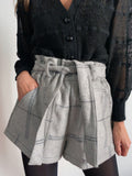PRE ORDINE • Pantaloncino handmade di lana grigio