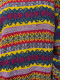 Maglione fantasia colorato