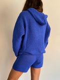 Pantaloncino crochet bluette